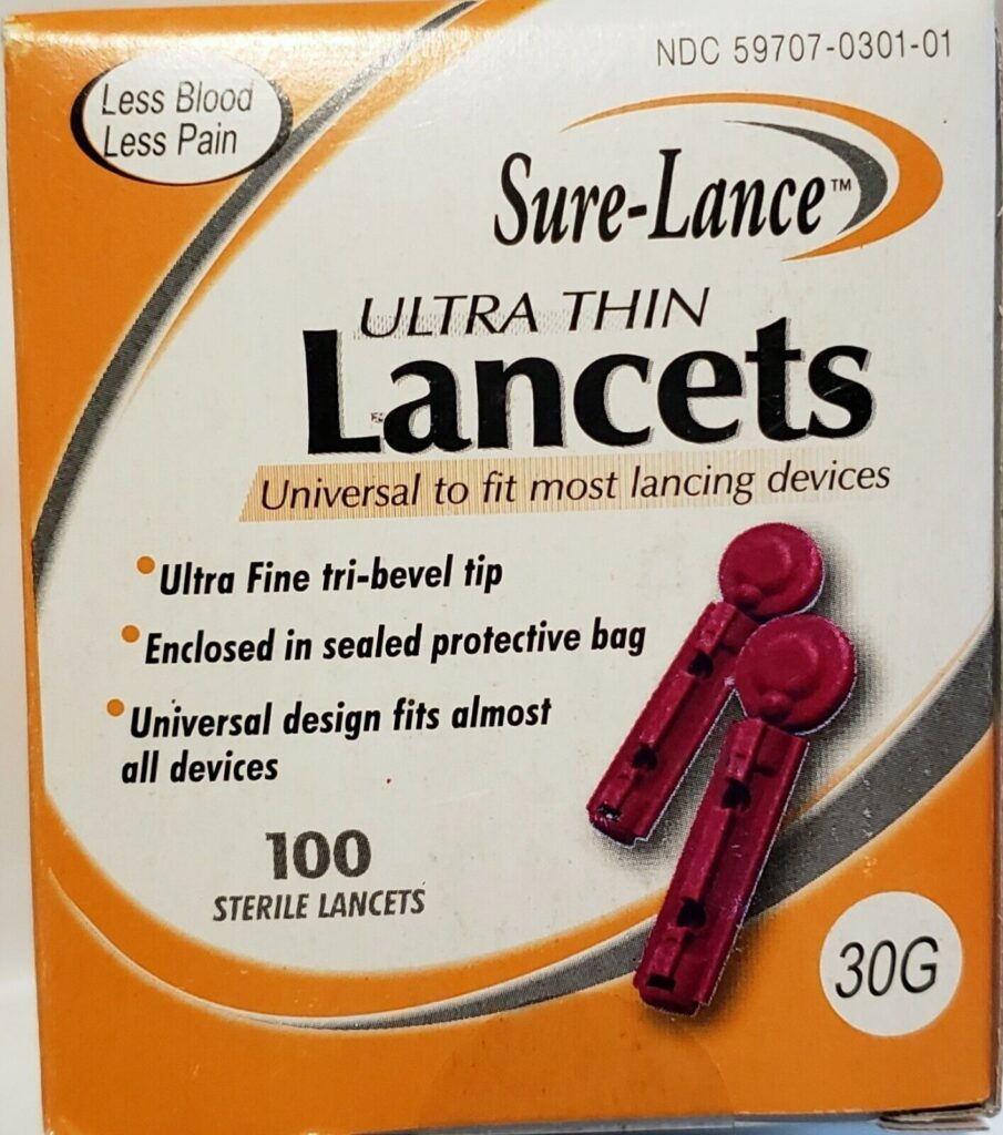 Lancets Ultra Thin 30G