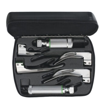 Laryngoscope Set : Macintosh- Fiber Optic: Welch Allyn