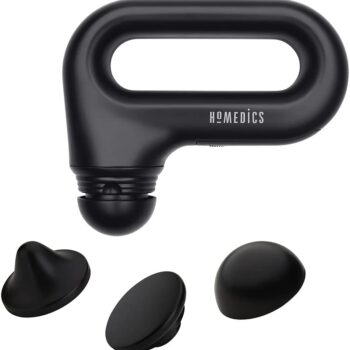 Massager: Portable Full Body Handheld Vibration Massager Three Attachment / Two Settings : Homedics