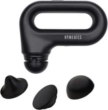 Massager: Portable Full Body Handheld Vibration Massager Three Attachment / Two Settings : Homedics