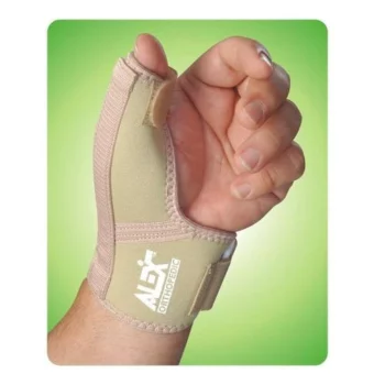 Thumb Abduction : With Wrist Band - Universal - Beige/Black : Alex Orthopedic
