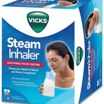 Steam Inhaler : Portable Therapy : Vicks