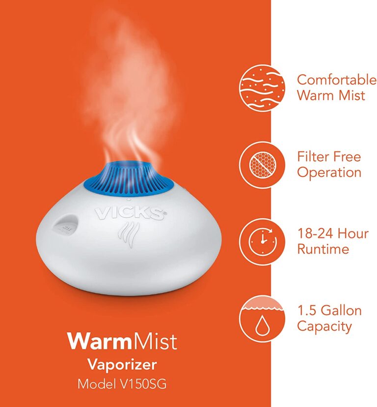 Vaporizer Vicks Warm Steam Vaporizer Enhanced, Soothing Vapors with Vapo Pads and Vapo Steam 1