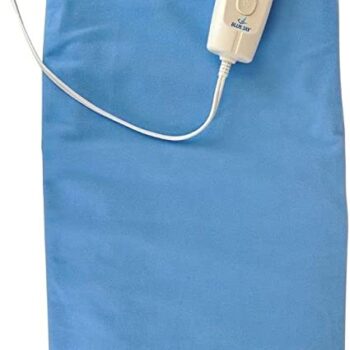 Heating Pad : Moist / Dry - Four Settings- Deluxe -12" x 15" Standard Size : Blue Jay