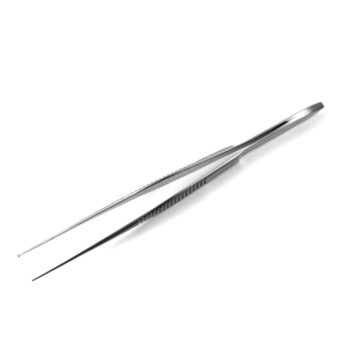 Forcep : Straight Teeth - 4" Iris 1 x 2 : Graham Field