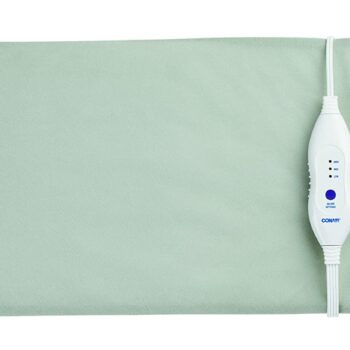 Heating Pad : Moist Heat King Size 12" x 24" Three Heat Settings : Conair