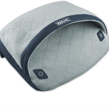 Massager : Heated Foot Massager with Built in Foot Rest- Four Vibrating Motors / Four Programs : Wahl