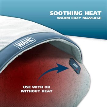 Massager : Heated Foot Massager with Built in Foot Rest- Four Vibrating Motors / Four Programs : Wahl - Image 4