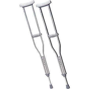 Crutch : Don Joy Aluminum Crutches - Drive Medical
