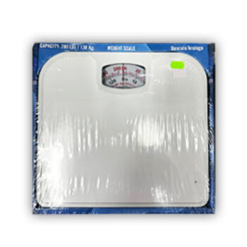 Scale: Dial Analogo Bathroom Scale 280 Lbs : Bascula
