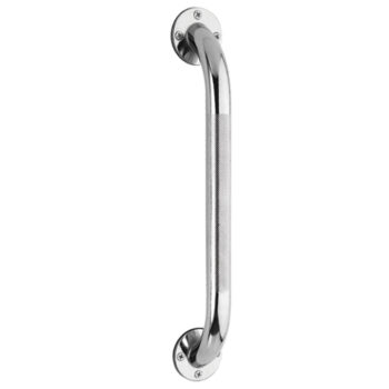 Grab Bar : Texture Chrome - 12" : Carex
