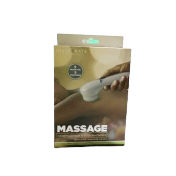 Massager : Handheld Face & Body Massager 5 Attachment : Invigorate