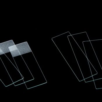 Microscope Slide : Clear Glass Ground Edges - 3" x 1" x 1mm - 1.2mm (72pcs/pk) : Via Med