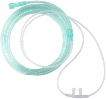Cannula : Nasal Cannula With 7' Tubing Flared Tip Crush Resistant Tubing Adult : Dynarex