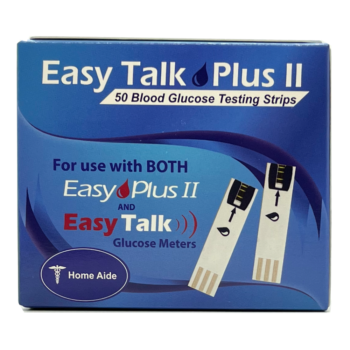 Glucose: Test Strips for Easy Talk / Easy Plus II- pk/50