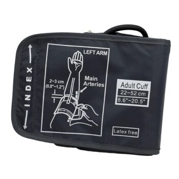 Blood Pressure Cuff : Cuff & Single Tube Latex Bladder- Blue - Adult - 22cm – 36cm : Beurer