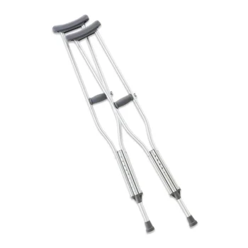 Crutch : Aluminum Crutches - Adult - 5' 5" - 6' 1"